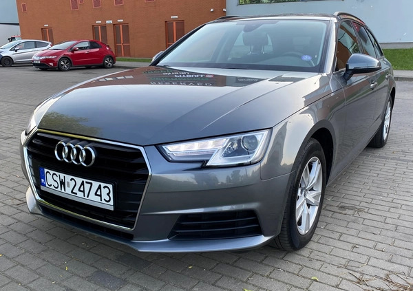 Audi A4 cena 82500 przebieg: 145000, rok produkcji 2018 z Grudziądz małe 46